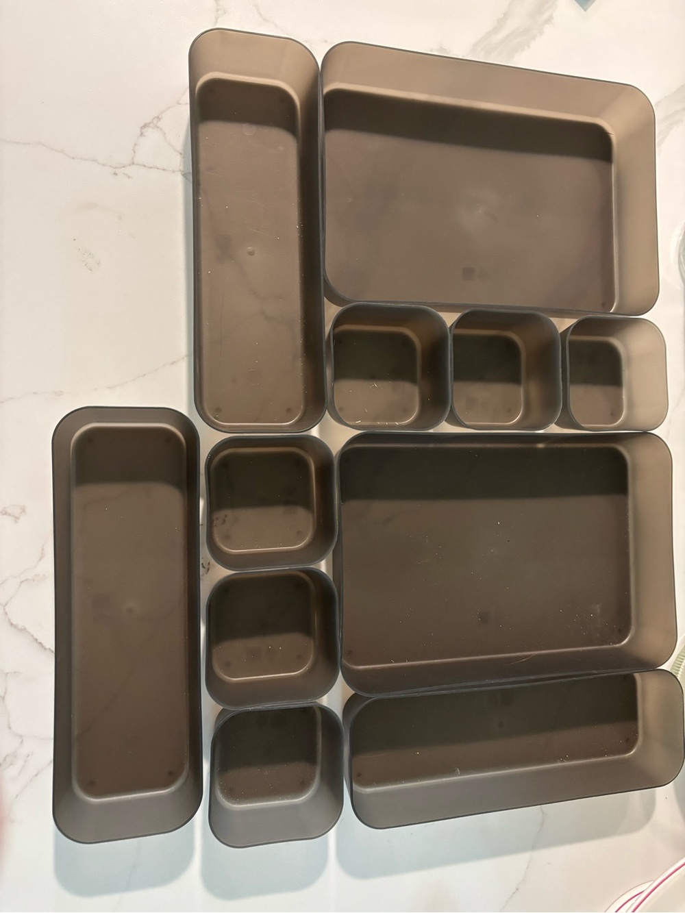 Grey organizational containers